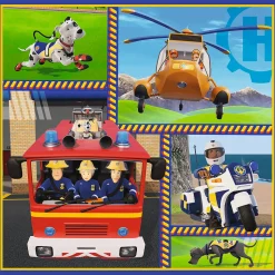 Puzzle 3w1 Strażak Sam Dzień Strażaka Sama