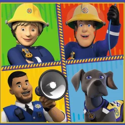 Puzzle 3w1 Strażak Sam Dzień Strażaka Sama