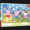Puzzle Świnka Peppa 3 x 50 el. Siła przyjaźni