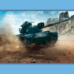 Puzzle World of Tanks 4 x 250 el. Wielka bitwa czołgów