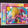 Puzzle z brokatem Trolls 100 el. Błyszczące Trolle