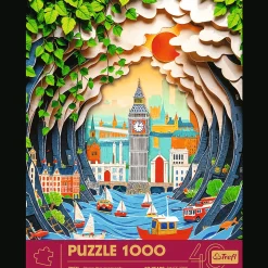 Puzzle z efektem 3D 1000 el. 40-lecie Trefl - Londyn