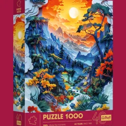 Puzzle z efektem 3D 1000 el. 40-lecie Trefl - Dolina