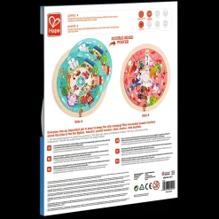 Puzzle z zawodami w kształcie ronda