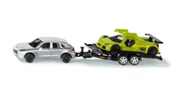 Siku Super - Samochód osobowy z przyczepą