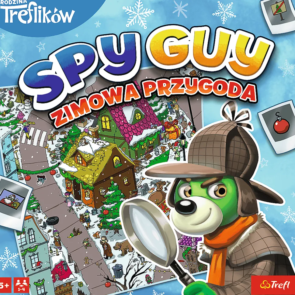 Spy Guy Zimowa Przygoda Rodzina Treflików
