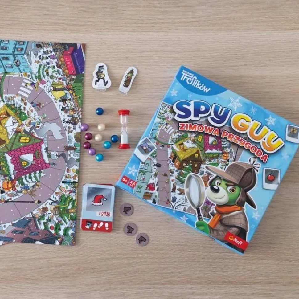 Spy Guy Zimowa Przygoda Rodzina Treflików