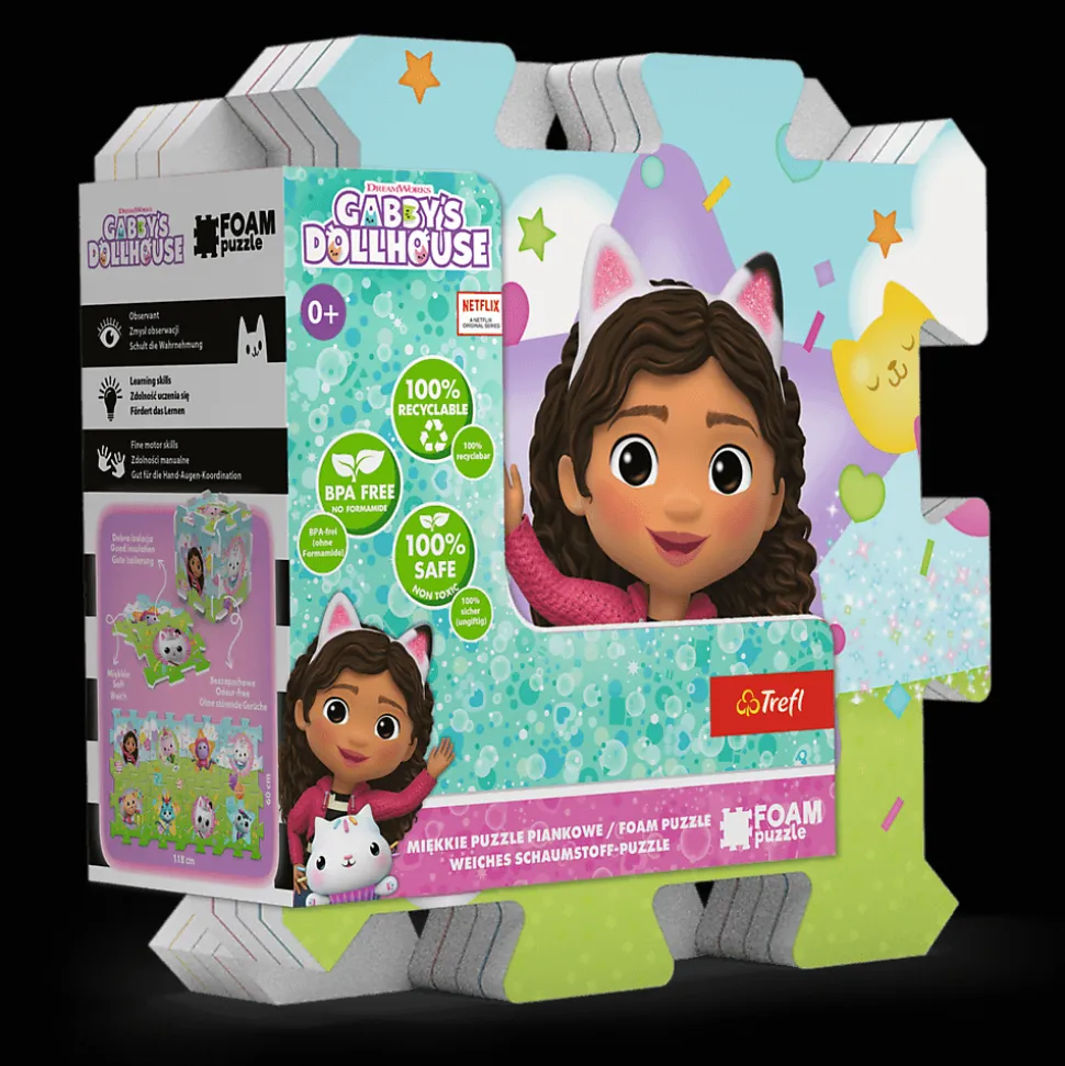 Układanka Puzzlopianka Koci Domek Gabi