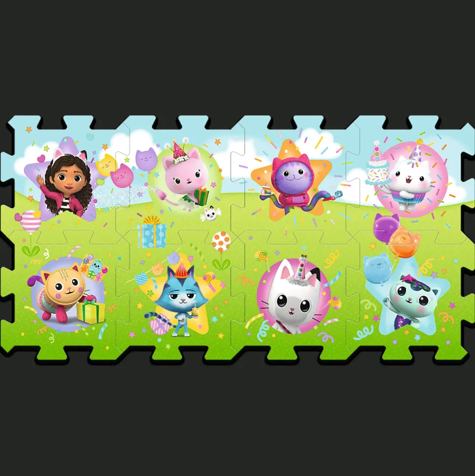 Układanka Puzzlopianka Koci Domek Gabi