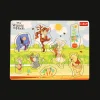 Zabawka drewniana Puzzle medium 8 el. Kubuś Puchatek