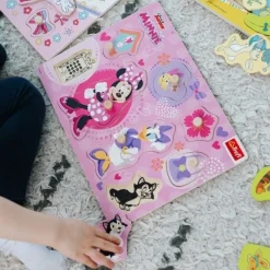 Zabawka drewniana Puzzle medium 8 el. Myszka Minnie