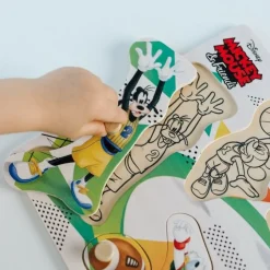 Zabawka drewniana Puzzle medium 8 el. Myszka Miki i Przyjaciele