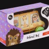 Zabawka drewniana Tiny Tails, Magnetic Vehicle: School Bus