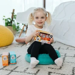 Zabawka drewniana Tiny Tails, Magnetic Vehicle: Fire Truck