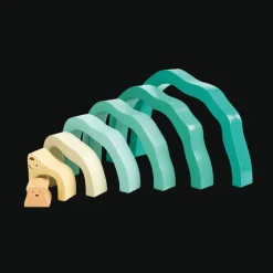 Zabawka Hape Klocki do nakładania Niedźwiedź polarny