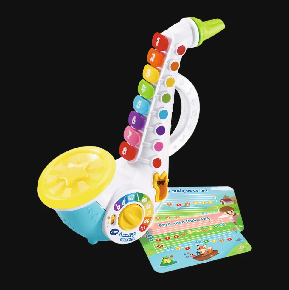 Zabawka interaktywna Vtech, Śpiewający Saksofon