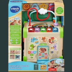 Zabawka interaktywna Vtech, Drewniana Kostka Edukacyjna