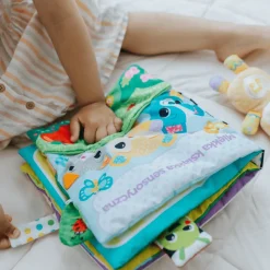Zabawka interaktywna Vtech, Miękka książka sensoryczna