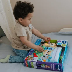 Zabawka interaktywna Vtech, Miękka książka sensoryczna