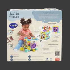 Zabawka interaktywna VTech Bobaski i Miś, Kostka Małego Rajdowca