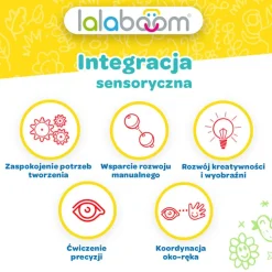 Zabawka Lalaboom, Zestaw kulko-klocków, 30 elementów