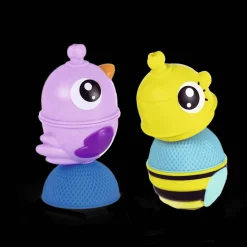 Zabawka Lalaboom, Zestaw kulko-klocków - zwierzątka leśne - 6 elementów, wersja 2