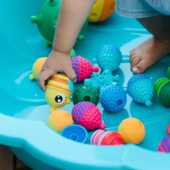 Zabawka Lalaboom, Zestaw prezentowy kulko-klocków - zwierzątka leśne, 25 elementów