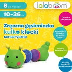 Zabawka Lalaboom, Zręczna Gąsieniczka