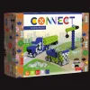 Zestaw klocków Connect 3w1: Ciężarówka / Plac budowy