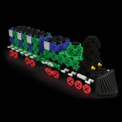 Zestaw klocków Connect 2w1: Pociąg / Ciężarówka z przyczepą