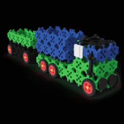 Zestaw klocków Connect 2w1: Pociąg / Ciężarówka z przyczepą