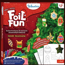 Zestaw kreatywny Skillmatics, Foil Fun, Ozdoby Świąteczne