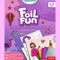Zestaw kreatywny Skillmatics, Foil Fun, Jednorożce i Księżniczki