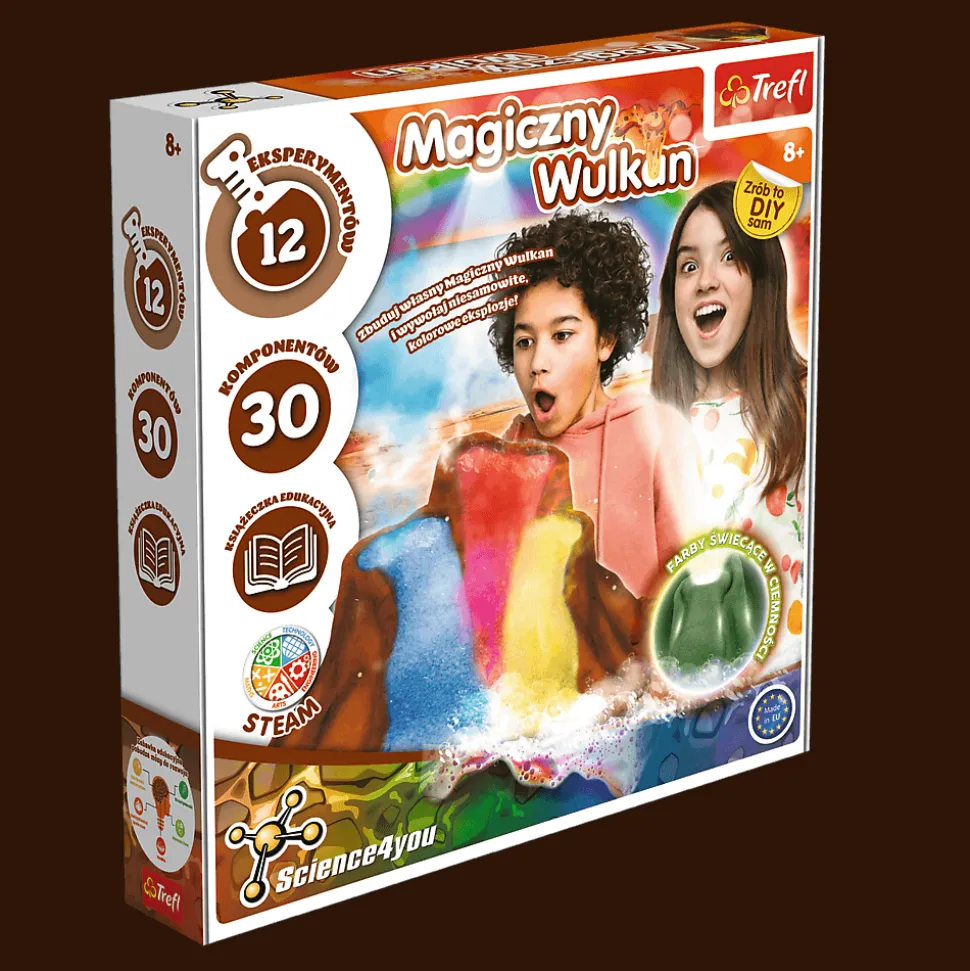 Zestaw naukowy Magiczny wulkan