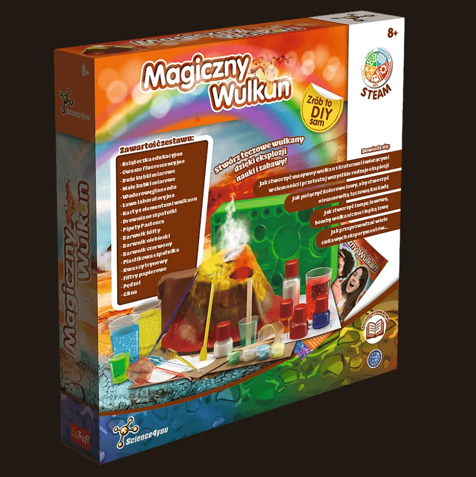 Zestaw naukowy Magiczny wulkan